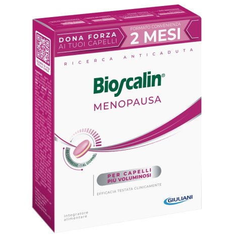 Bioscalin Menopausa  per Capelli Voluminosi 60 compresse - Integratore per Capelli