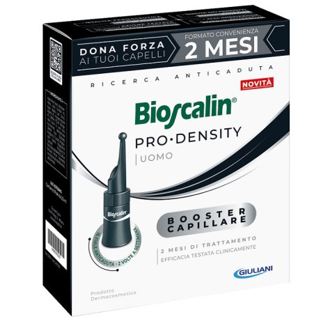 Bioscalin Pro Density Uomo Booster Capillare 16 fiale - Trattamento Anticaduta Capelli