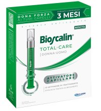 Bioscalin Total Care Attivatore Capillare 3 Mesi 10 ml + Refil - Trattamento Anti Caduta dei Capelli