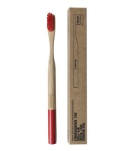 SPAZZOLINO BAMBOO MEDIUM ROSSO