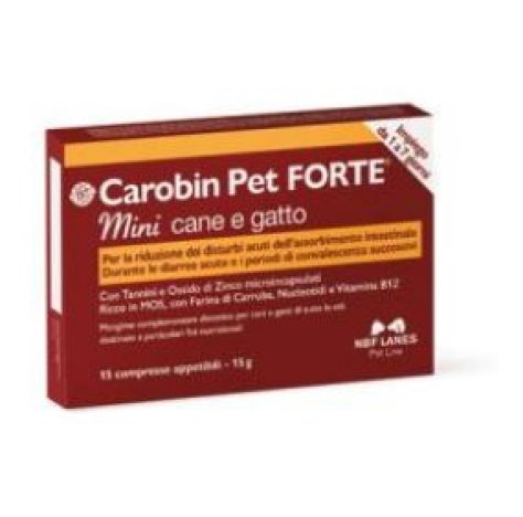 CAROBIN PET FORTE MINI 15CPR