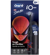 Oral B Io 2 Spazzolino Elettrico Spiderman per Bambini dai 6 ai 12 Anni con Custodia da Viaggio