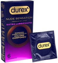 DUREX NUDE SENS REG EX LUBR6PZ