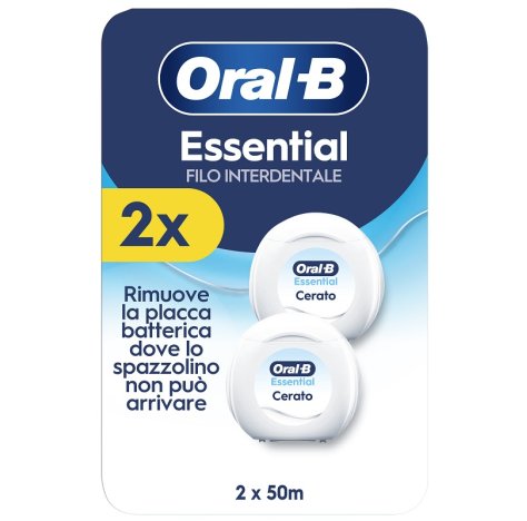 Oralb Man Filo Interd Cera 2pz