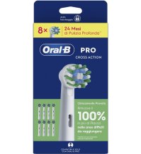 ORALB CROSSACTION REFILL 8PZ ORALB CROSSACTION REFILL 8PZ