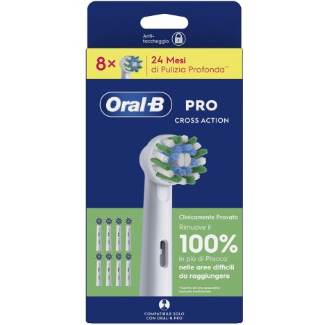 ORALB CROSSACTION REFILL 8PZ