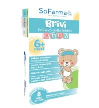 BRIVI  SOLLIEVO FEBBRE 8PZ SF+