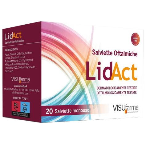LIDACT SALVIETTE OFT MON 20PZ LIDACT SALVIETTE OFT MON 20PZ