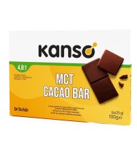 KANSO*MCT CACAO BAR 4X25G