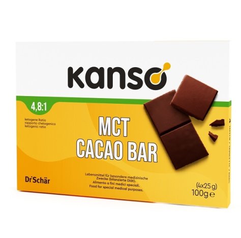 KANSO*MCT CACAO BAR 4X25G