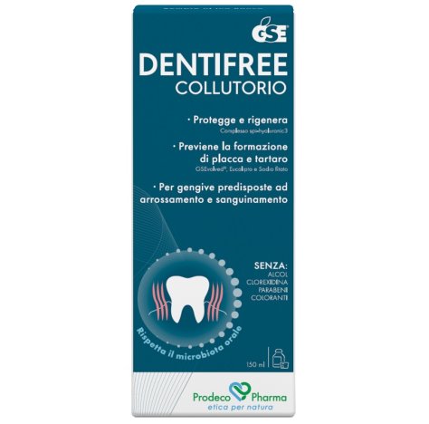 GSE DENTIFREE COLLUTORIO 150ML GSE DENTIFREE COLLUTORIO 150ML