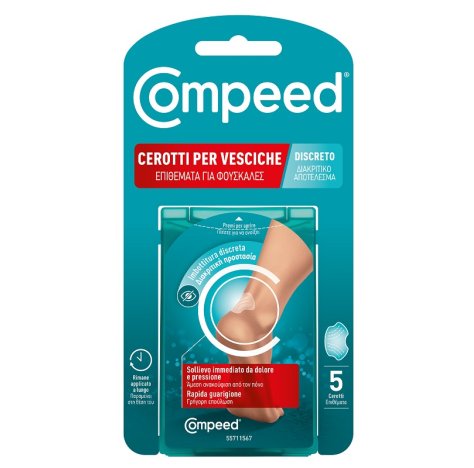 COMPEED Vesciche Discreto 5pz COMPEED Vesciche Discreto 5pz