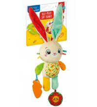 17622 Travel Plush Clamp Bunny