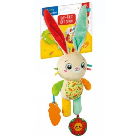 17622 Travel Plush Clamp Bunny