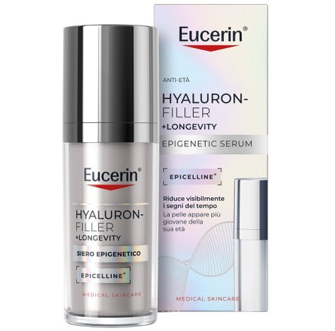EUCERIN HYALURON FILLER LONGEVITY - SIERO VISO EPIGENETICO GIORNO 