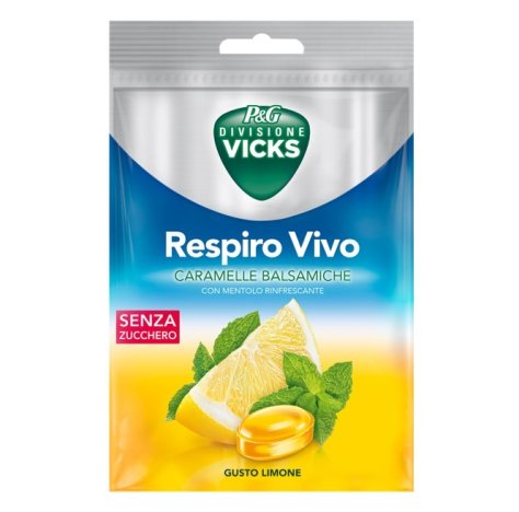 Vicks Respiro Vivo Caram Lim