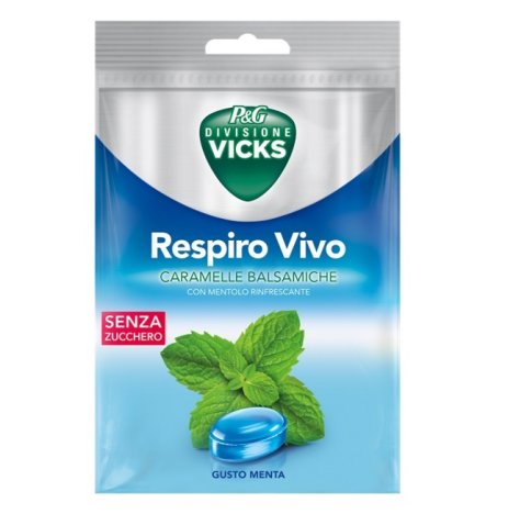 Vicks Respiro Vivo Caram Menta Vicks Respiro Vivo Caram Menta