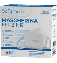 MASCHERINA FFP2 BIANCA 10PZ SF+