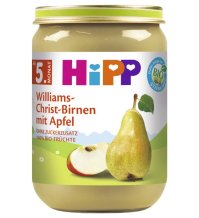 Hipp Omog Pera Will Mel6p 190g