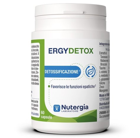 ERGYDETOX 60 Cps ERGYDETOX 60 Cps