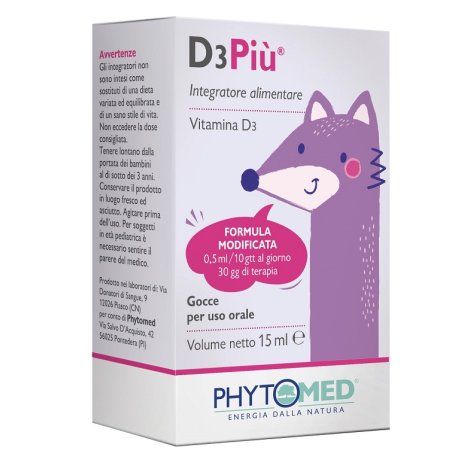 D3PIU GOCCE 15ML D3PIU GOCCE 15ML