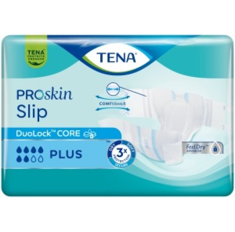TENA PROSKIN SLIP PLUS M 10PZ TENA PROSKIN SLIP PLUS M 10PZ