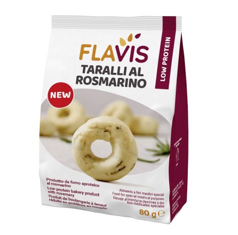 FLAVIS TARALLI ROSMARINO 80G FLAVIS TARALLI ROSMARINO 80G