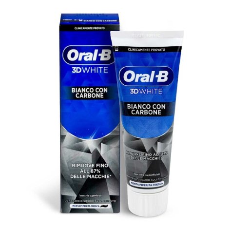 Oralb 3d White Bianco Carbone Oralb 3d White Bianco Carbone