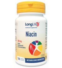 LONGLIFE NIACIN 100MG 100CPR LONGLIFE NIACIN 100MG 100CPR