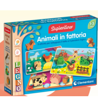 Animali In Fattoria Legno