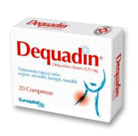 DEQUADIN*20 PAST. 0,25 MG DEQUADIN*20 PAST. 0,25 MG