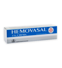 Hemovasal*crema 30g 1%