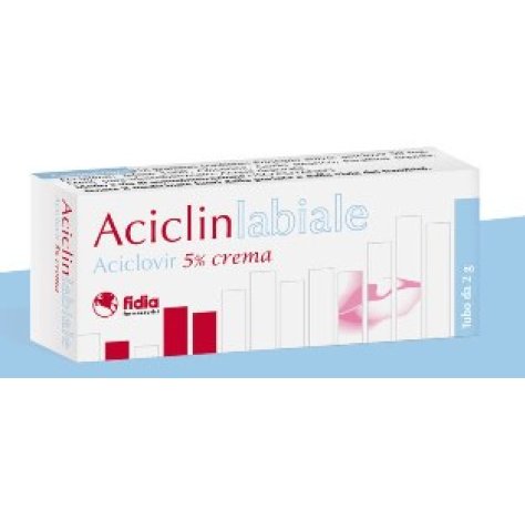 Aciclinlabiale*crema 2g 5%