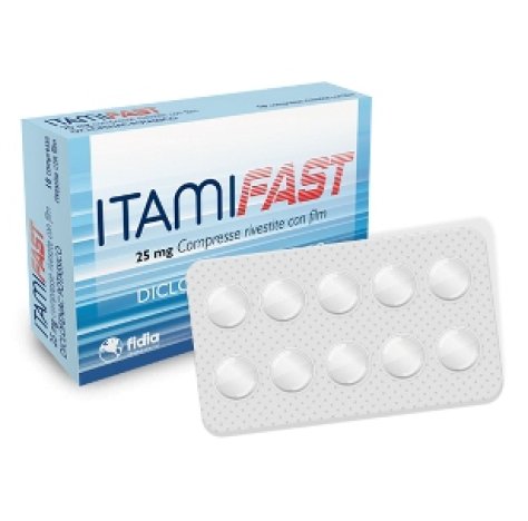 Itamifast 10cpr Rivestite 25mg 