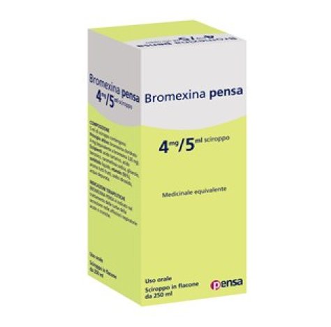 BROMEXINA PE SCIR 250ML4MG/5ML BROMEXINA PE SCIR 250ML4MG/5ML