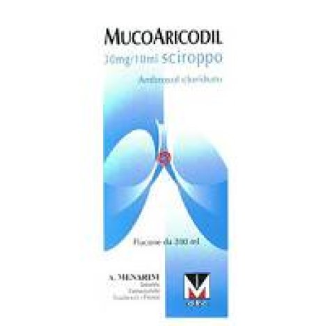 MUCOARICODIL*SCIR FL 200ML0,3% MUCOARICODIL*SCIR FL 200ML0,3%