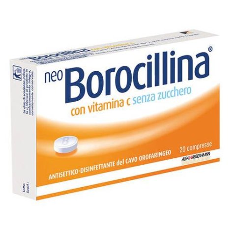 NEO BOROCILLINA 1,2 mg + 70 mg pastiglie con vitamina C senza zucchero