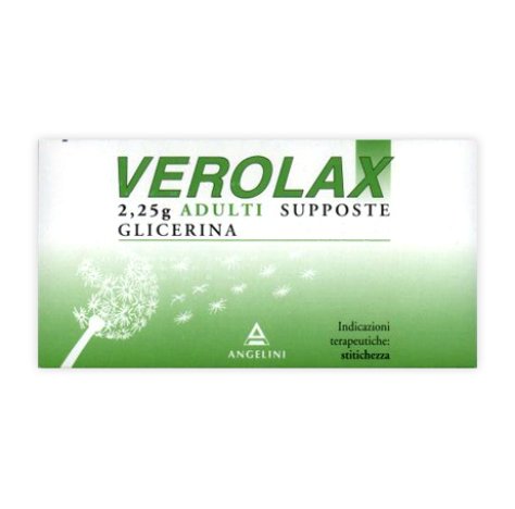 ANGELINI Spa Verolax per adulti 18 supposte 2,25g   __+ 1 COUPON__