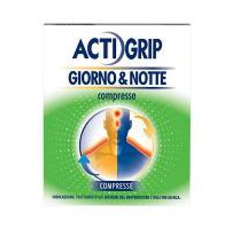 JOHNSON & JOHNSON SpA Actigrip Giorno & Notte 12 + 4 Compresse