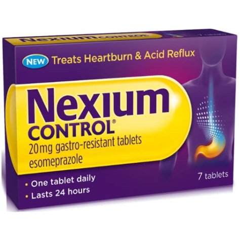 NEXIUM CONTROL*7CPR GASTR 20MG