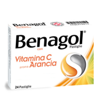 Benagol Vitamina C 24 past. Arancia