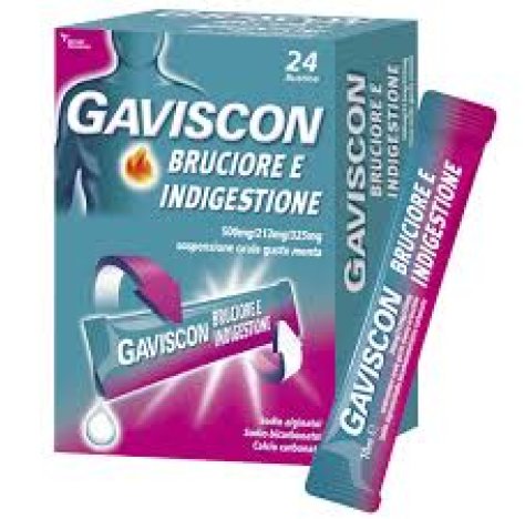 RECKITT BENCKISER H.(IT.) SpA Gaviscon - Bruciore E Indigestione 24 Bustine__+ 1 COUPON__