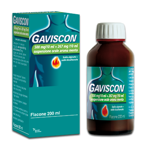 GAVISCON*OS 500+267MG/10ML 200