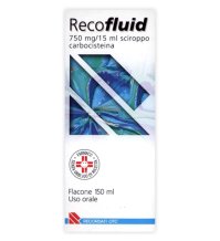 RECOFLUID*SCIR FL 150ML 750MG