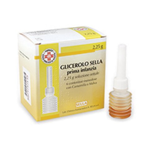 SELLA Srl Glicerolo sella 6 contenitori monodose 2,25g