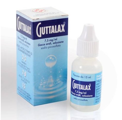 OPELLA HEALTHCARE ITALY SRL GUTTALAX* gocce orali gtt 15 ml 7,5 mg/ml