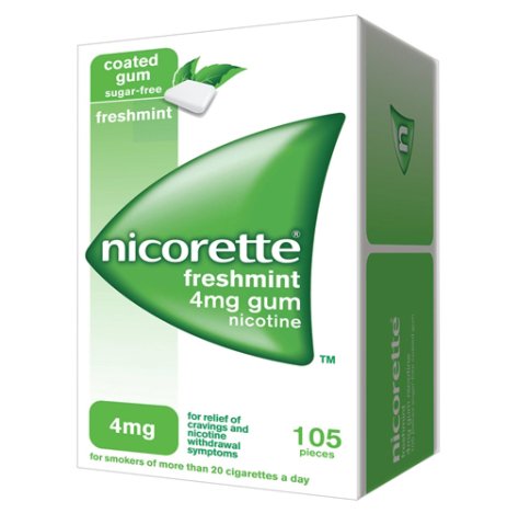 Nicorette*105gomme Mast 4mg Me