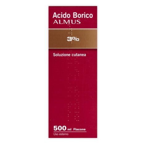 ACIDO BORICO ALMUS*3% 500ML