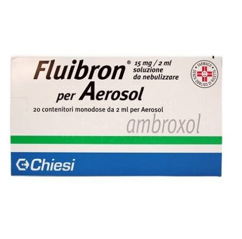 CHIESI ITALIA Spa Fluibron aerosol 20 fiale 15mg 2ml