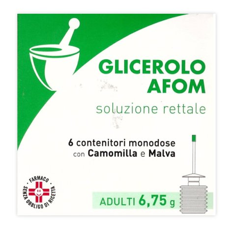GLICEROLO AFOM*6CONT 6,75G